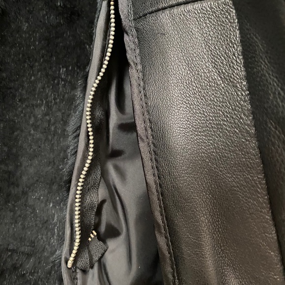 Leather jacket fur lined - Picture 8 of 14